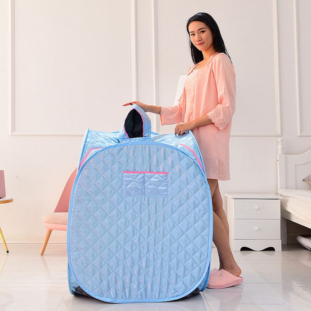 Yescom 2L Folding Steam Sauna Tent - Portable At-Home Spa For Relaxation & Wellness - View #8